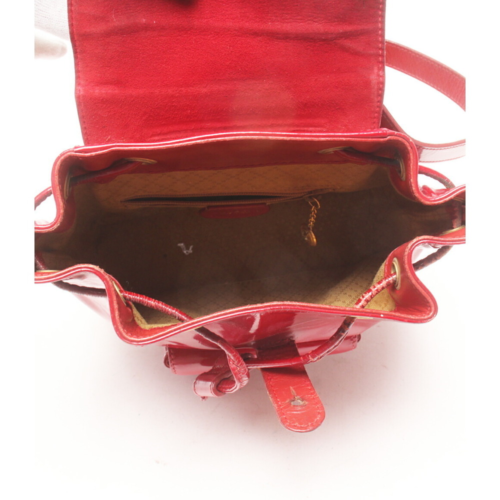 Gucci Bamboo Leather Drawstring Backpack - Picture 3 of 6